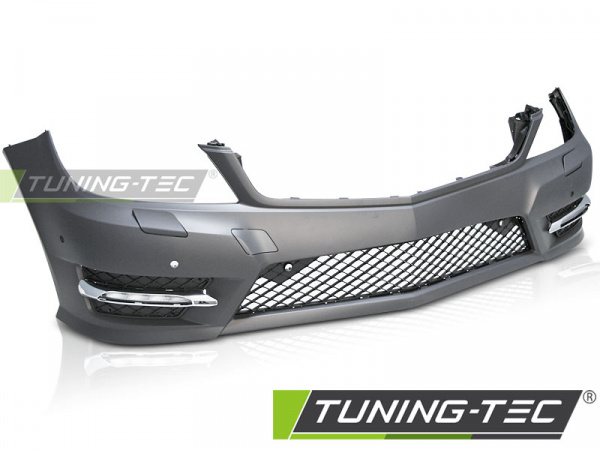 Upgrade Design Frontstoßstange für Mercedes-Benz C-Klasse W204 Lim./T-Modell 11-14 mit PDC